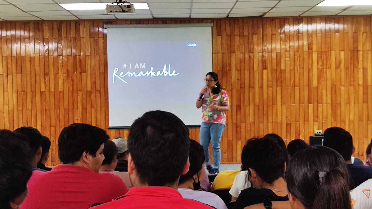 SEDEC_Tab's tweet photo. #SEDECinforma | Mediante la Dirección de Emprendimiento, en colaboración del @TecNMCampusVhsa, se realizó el taller avalado por #google #IamRemakable con el fin de brindar a estudiantes herramientas para su desarrollo profesional.💡
#emprendedores #Tabasco https://t.co/ZbOLzpJdB2