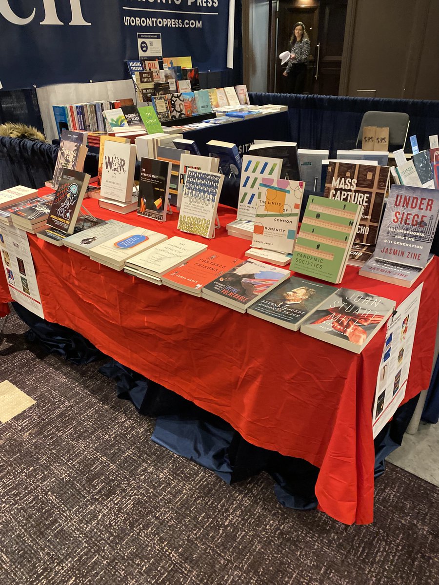 McGillQueensUP's tweet photo. Our booth at #ISA2023 ! https://t.co/VzOg2ssX32