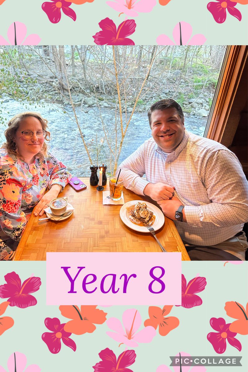 We just celebrated year 8! Go us! It’s been a wild run. One of my students said, you and your husband seem like the perfect couple, I replied “farrrrrr from it, girlfriend “😂😂😂 this took a lot of work and we are still getting stronger day by day!@righterAE