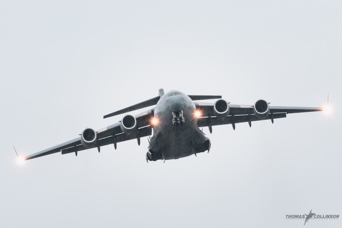 ThomasC68439818's tweet photo. ZZ174 RAF C-17A operating at Bournemouth Airport EGHH as JDW826 earlier today.

@scan_sky
@RoyalAirForce
@RAFBrizeNorton
@RAFPhotog https://t.co/MNtPN5R4z3