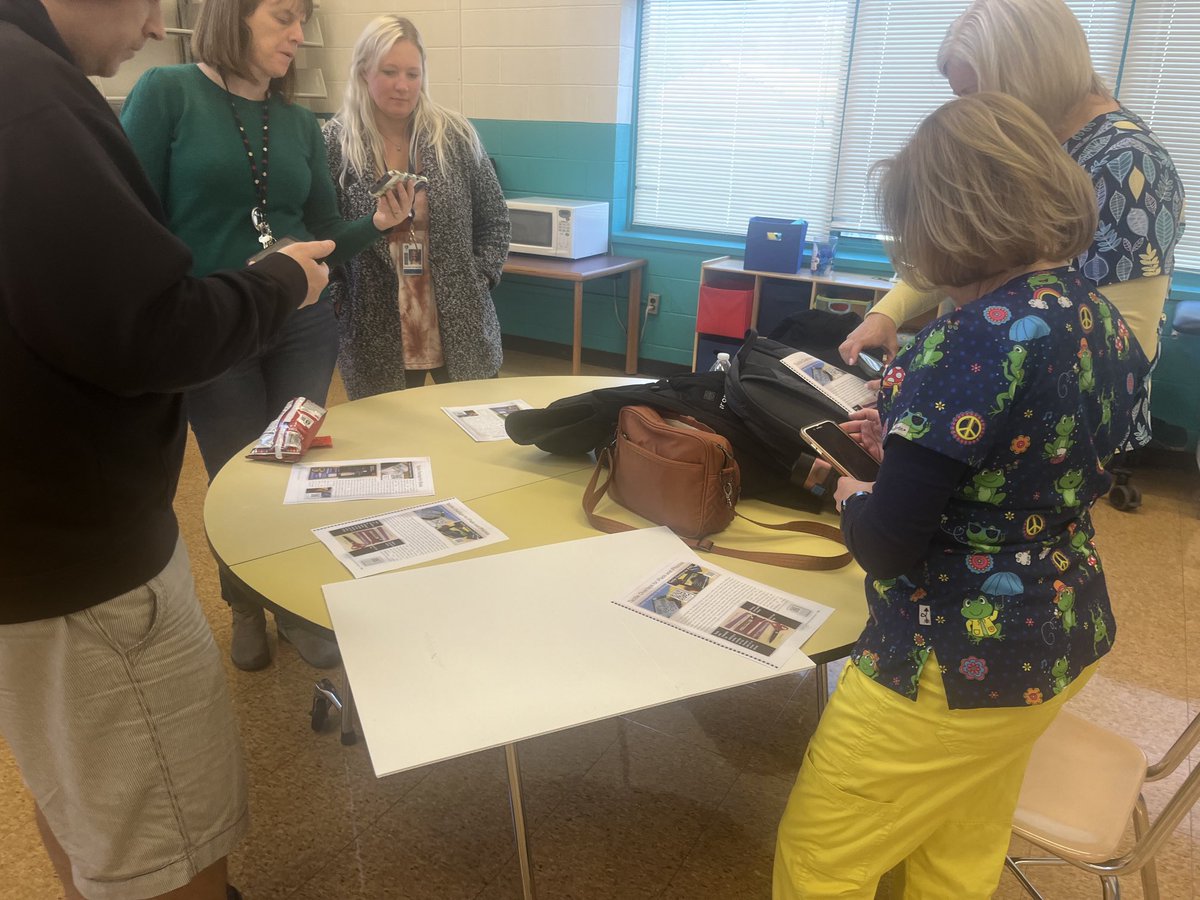 It’s a Make N take for staff as they make items for use in their classrooms. Creativity galore ⁦<a href="/CCPS_CSSRoos/">Carroll Springs School</a>⁩ #infinitepossibilities ⁦<a href="/CCPSk12/">Carroll County PS</a>⁩