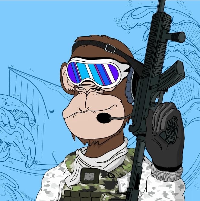 moonbase_nft's tweet image. Alpha Ape Elite - NAVY SEALS @alphaapeelite 

Mint Date: 17 March
Supply: 1,000
SOL: WL 0.7 / Public 1

Listed on:
🔸calendar.nftevening.com/event/alpha-ap…
🔸magiceden.io/drops
🔸nftcalendar.io/search/alpha%2…
🔸nftsolana.io/calendar-nft/a…
and more... moonbase-nft.com/#/launches…