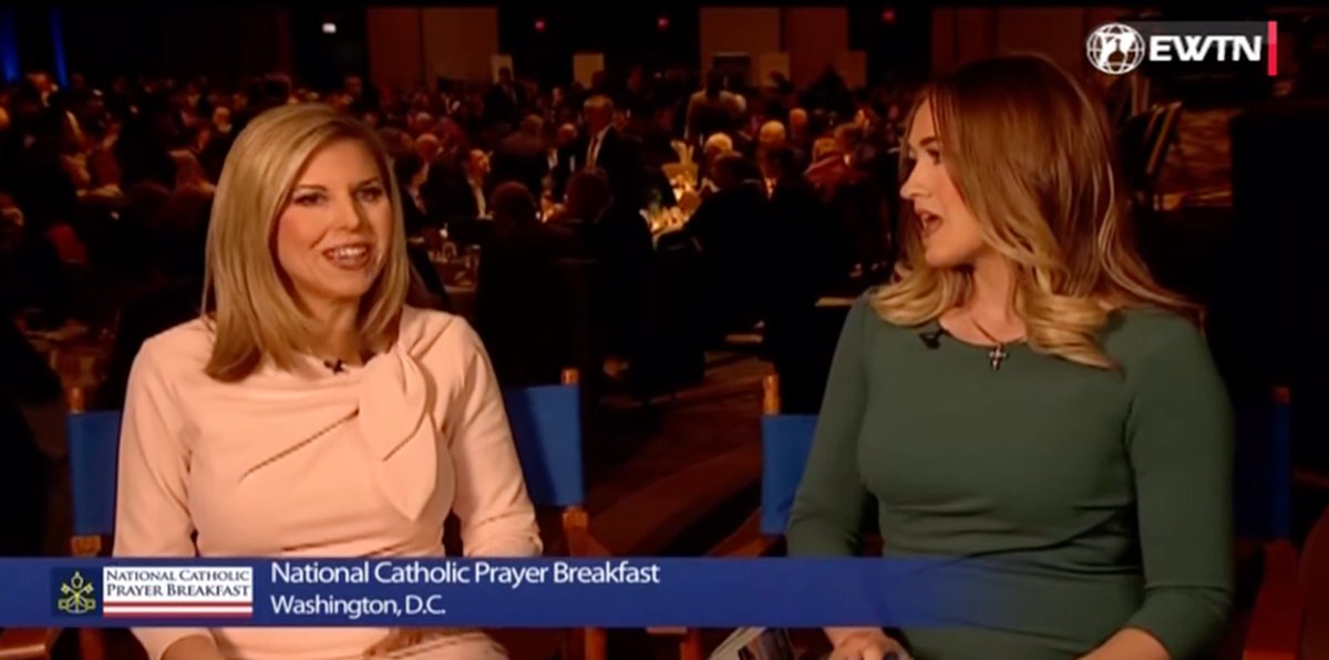 @EWTNews's @TracySabolDC and @CatSzeltner highlighted that this was the first National Catholic Prayer Breakfast since the reversal of Roe v. Wade. Many of us never thought we'd witness it, and we lived to see it on the special Solemnity of the Sacred Heart of Jesus in 2022.