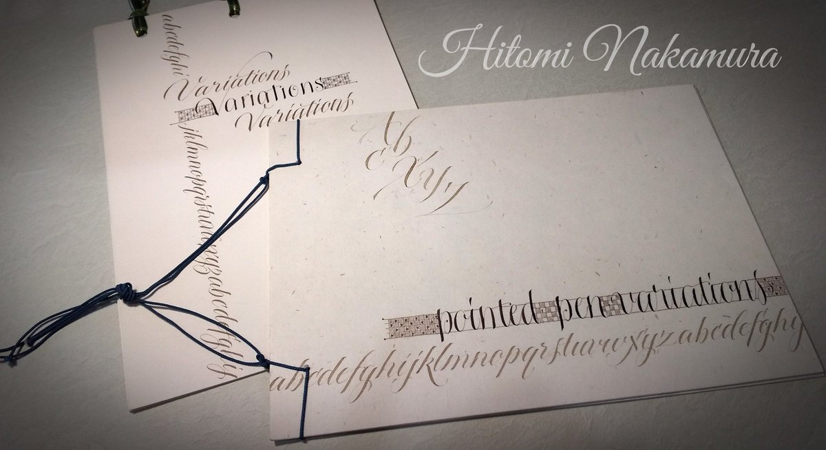 HNCalligraphy's tweet photo. 📝2023年度特別講座 Pointed Pen Variations
以下のクラスにて、新規募集中です🎶
✅第2土PM1:30~3:30
✅第3木PM1:30~3:30
#日本カリグラフィースクール
#カリグラフィ
#PointedPenVariations
#HandLettering
https://t.co/sW4uNA11GT https://t.co/3vyZdPylic