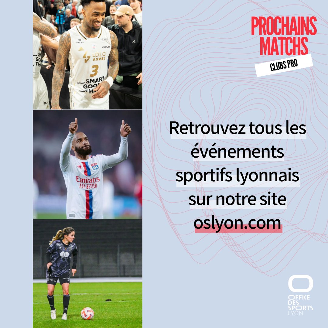 Sport à Lyon - OSL tweet media