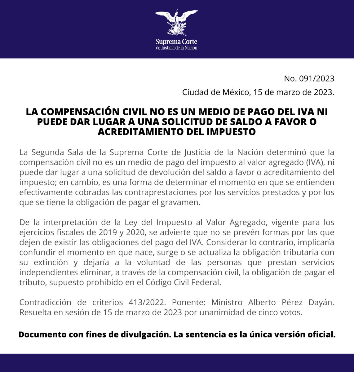 Suprema Corte tweet media