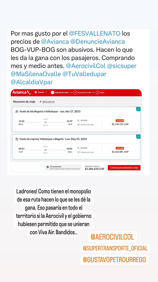 JuankmiloSP's tweet photo. @Supertransporte @AerocivilCol @sicsuper @petrogustavo https://t.co/1AyWKHIR6d