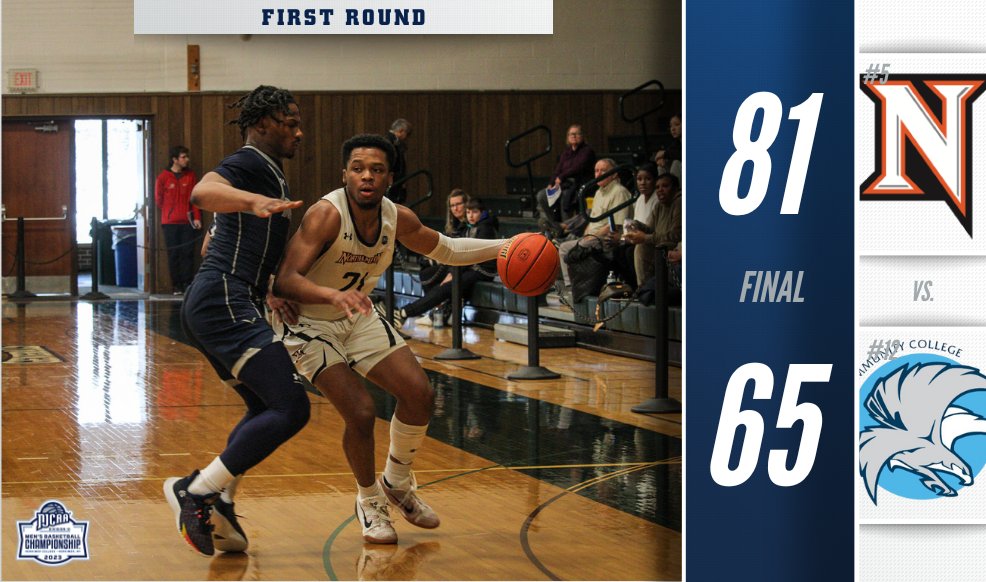 NJCAABasketball's tweet photo. Spartans ➡️ 𝒒𝒖𝒂𝒓𝒕𝒆𝒓𝒇𝒊𝒏𝒂𝒍𝒔

Northampton defeats Dutchess behind Titas Wilkins by 27 points to advance in the #NJCAABasketball DIII Men's Championship quarterfinals!

https://t.co/m3fb3FF7Am https://t.co/wARyin2W2z
