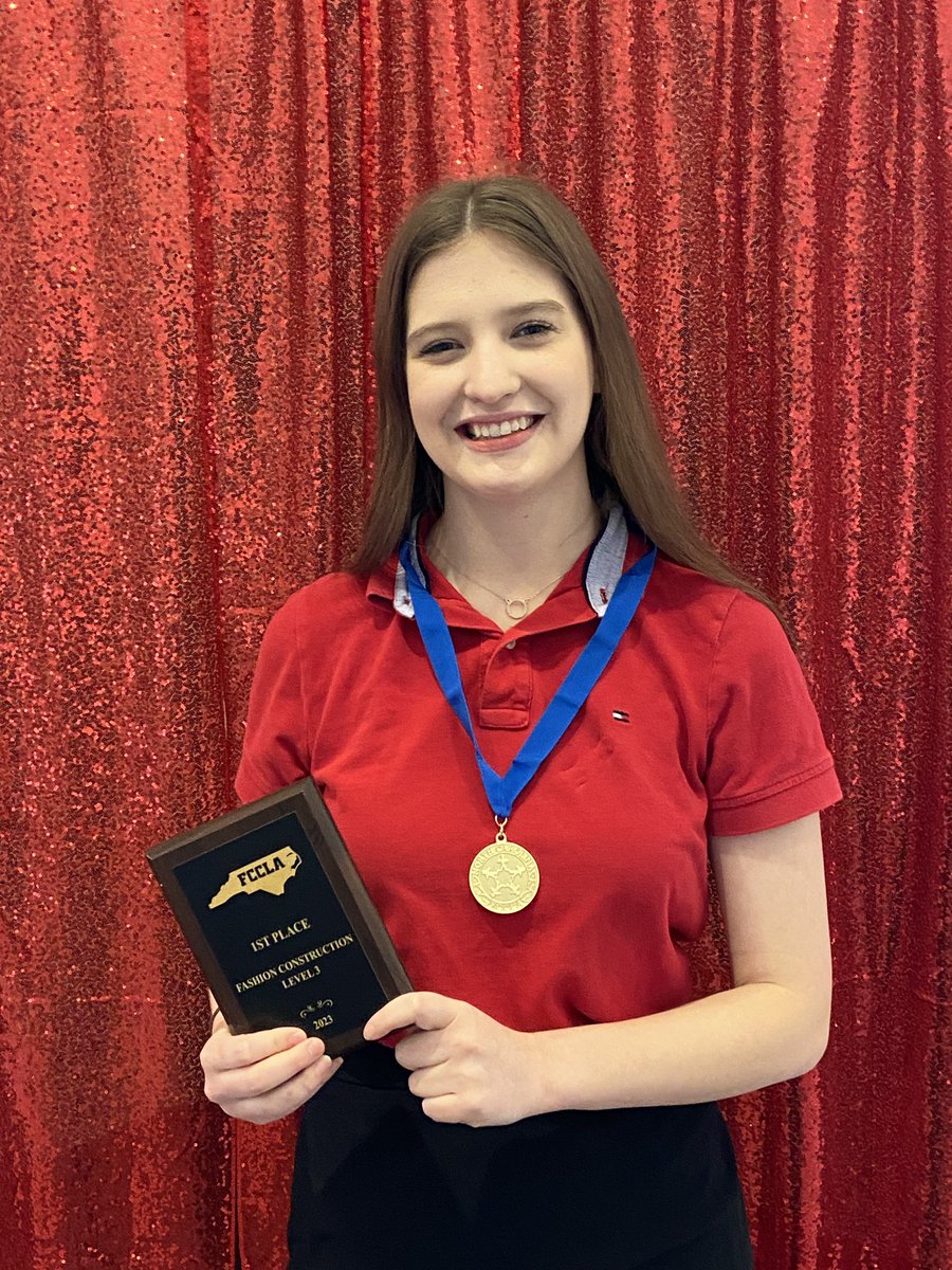 wendygmay's tweet photo. So proud of @FcclaHeritage students who took Gold & Silver with two 1st place & one 3rd place finish at State Leadership Conference! #NCslc23 @NCFCCLA #haveahearttakepart @HHS_Huskies @WCPSS_CTE https://t.co/AyTj9LQ3TE