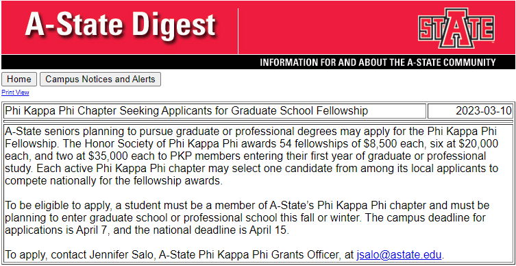 A-State Graduate School (@gradatastate) on Twitter photo 