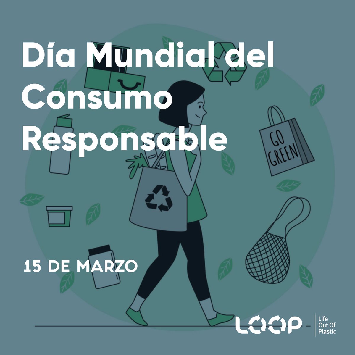 Hoy en el #DíaMundialDelConsumoResponsable 🌎buscamos involucrar a más personas en acciones y reflexiones que disminuyan su exceso de consumo y por tanto una mejor generación de residuos ♻️ 

Aquí te dejamos algunas recomendaciones que puedes incluir en tu día a día 😉
