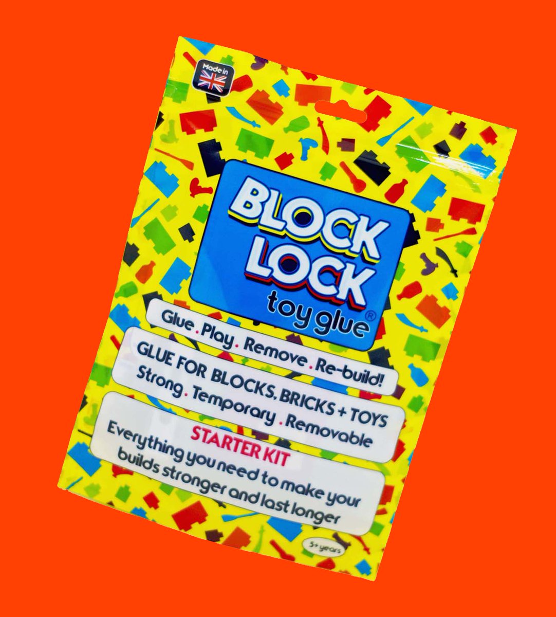 Block Lock Toy Glue 🇬🇧 tweet media