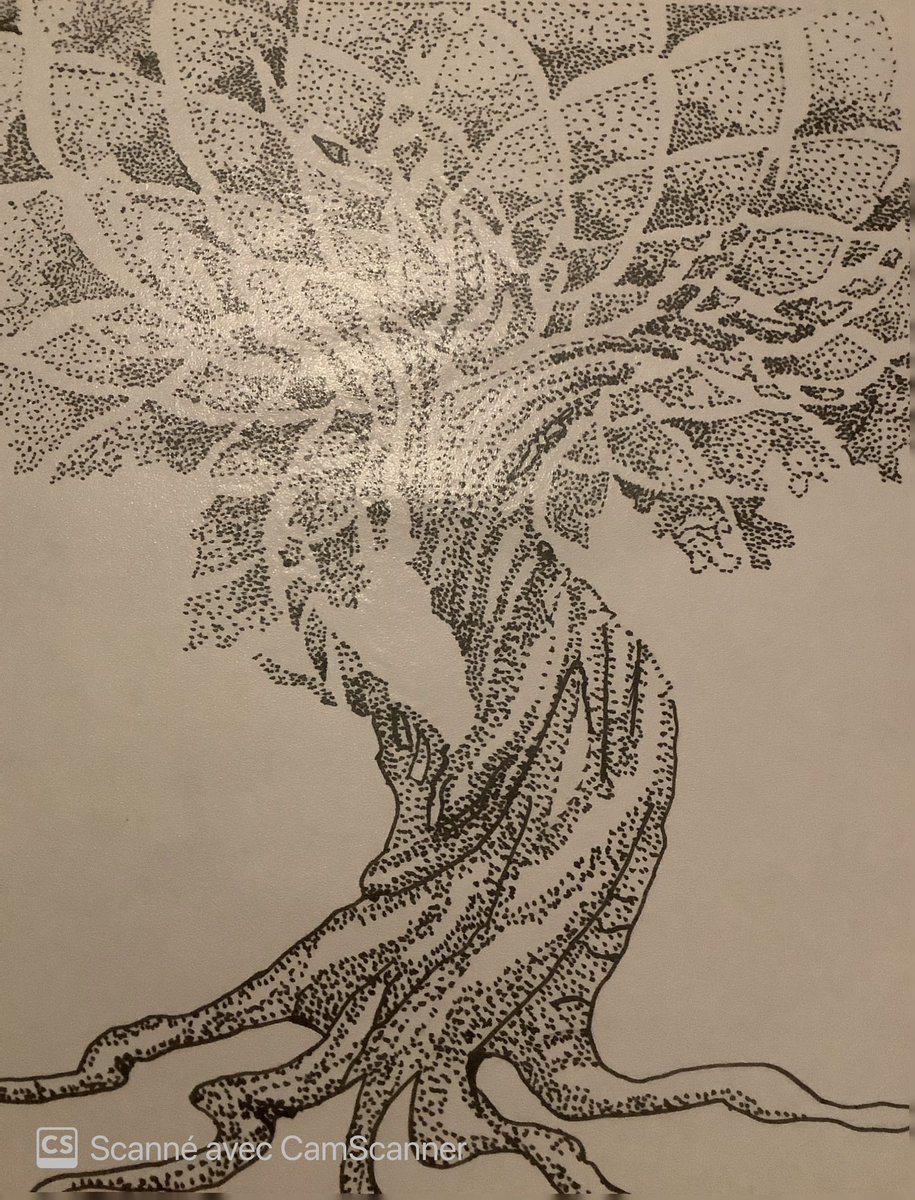 AlisonCreation's tweet image. Un joli petit arbre 🌳