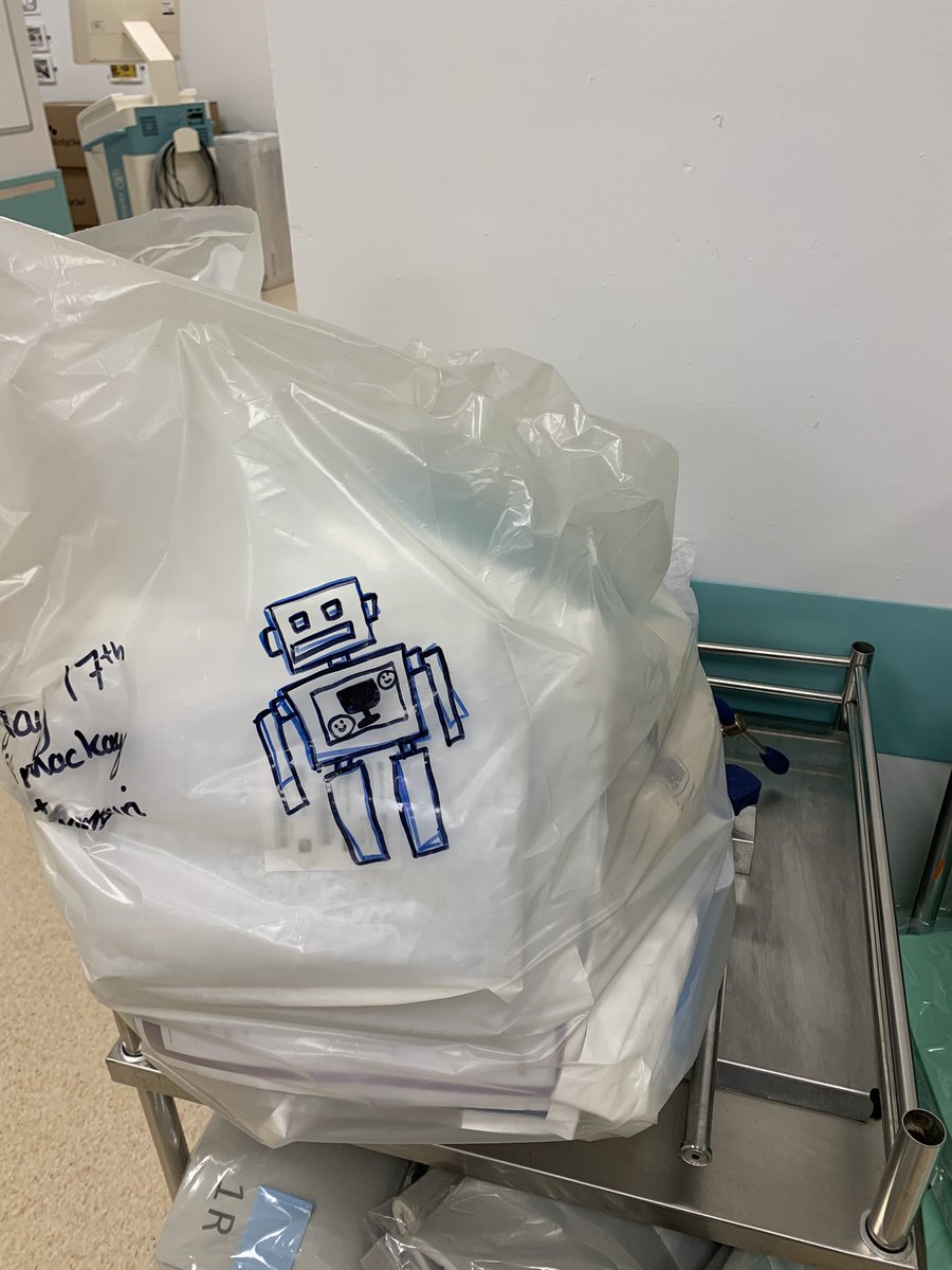 Michelle Manison (@michellemaniso1) on Twitter photo The little things in work that make me smile. Robot set up bags with a little added touch π π€ <a href="/grisurgery/">Surgery Glasgow Royal Infirmary</a> <a href="/GRITheatres/">Glasgow Royal Infirmary Operating Theatre Dept</a> The little things in work that make me smile. Robot set up bags with a little added touch π π€ <a href="/grisurgery/">Surgery Glasgow Royal Infirmary</a> <a href="/GRITheatres/">Glasgow Royal Infirmary Operating Theatre Dept</a>