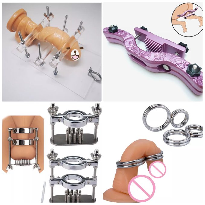 I've always been more of a kick and stomp kinda girl. But damn if the thought of using these on some<a href="/tag/bdsm"class="tags"><span>#bdsm</span></a><a href="/tag/mistress"class="tags"><span>#mistress</span></a><a href="/tag/cbt"class="tags"><span>#cbt</span></a><a href="/tag/ballbusting"class="tags"><span>#ballbusting</span></a><a href="/tag/balltorture"class="tags"><span>#balltorture</span></a>