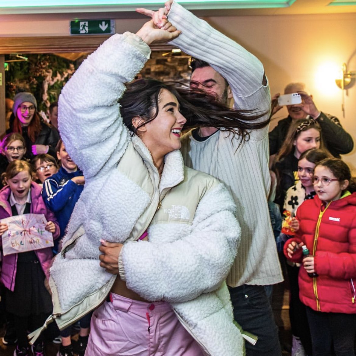 Brooke_Scullion's tweet photo. Thank you everyone for the amazing homecoming - to thank you all in person for your support so far was incredible. 🥹🫶🏼

Tune into the Final of @DWTSIRL, Sunday 6.30pm on @RTEOne 🪩

Voting Info 👇🏼
Text 📱 BROOKE to 53125
ROI Call ☎️ 1513 71 71 01
NI Call ☎️ 0901 133 1101 https://t.co/KI57MqOrCr