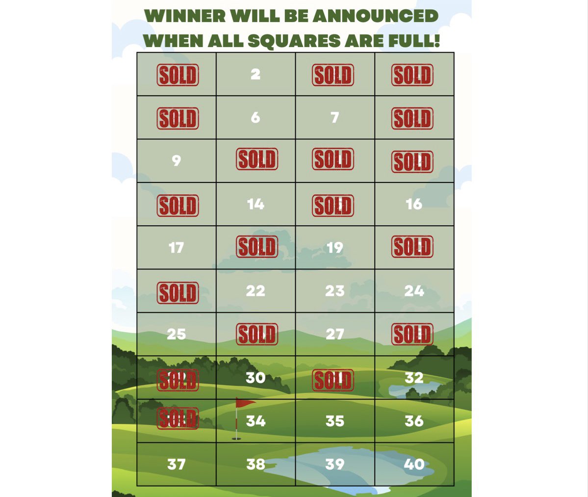 ✨ LUCKY NUMBERS ✨ 
Our first golf raffle competition is under way! 
Win yourself a prize worth £95.98‼️⛳️ 
Purchase your lucky number at the sports centre reception, GOOD LUCK!🤞 
#accessea #accesseagolf #edinburghgolf #edinburghcommunity #golfcompetition