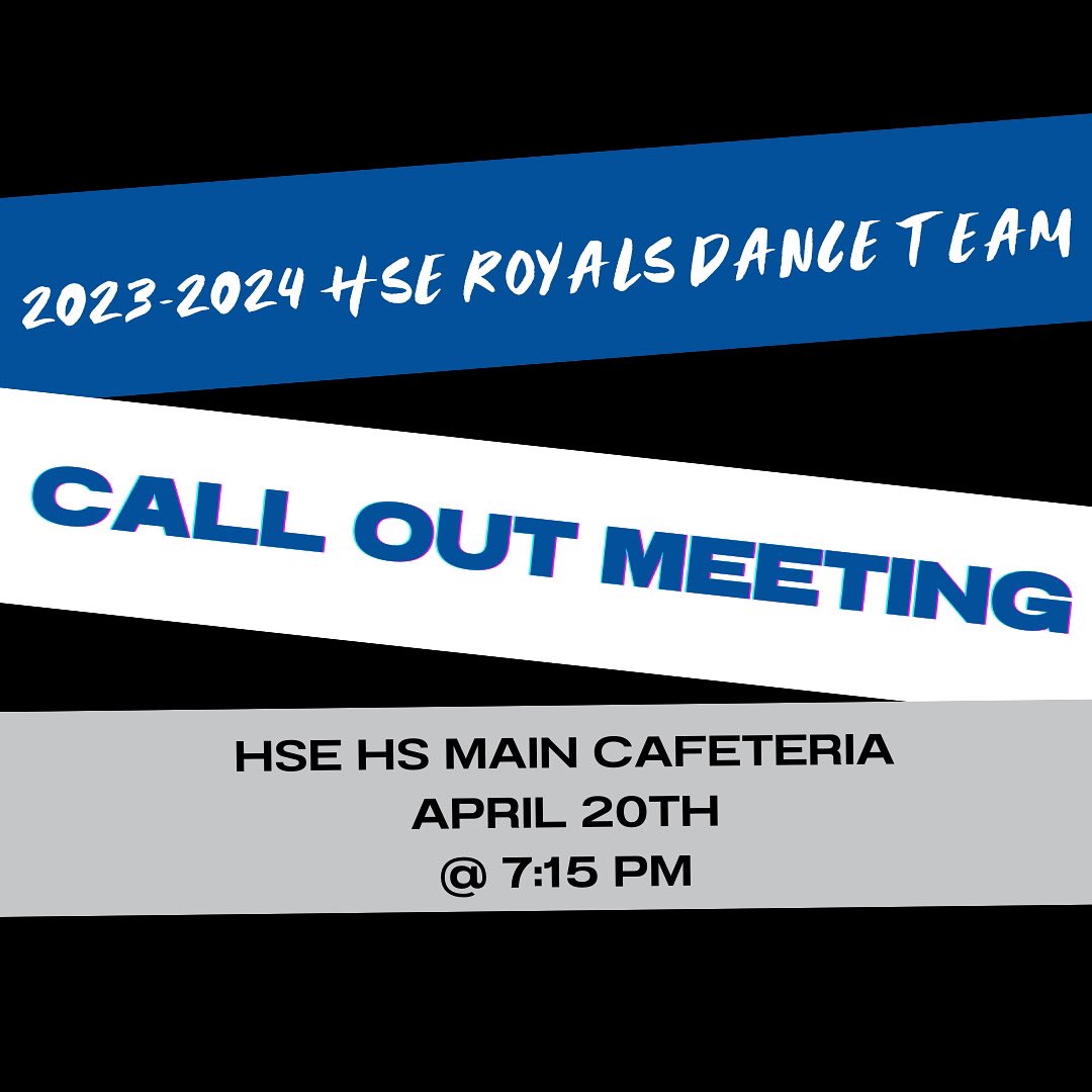 Incoming 9th-12th HSE students: ✨SAVE THE DATE! ✨ see you there!
