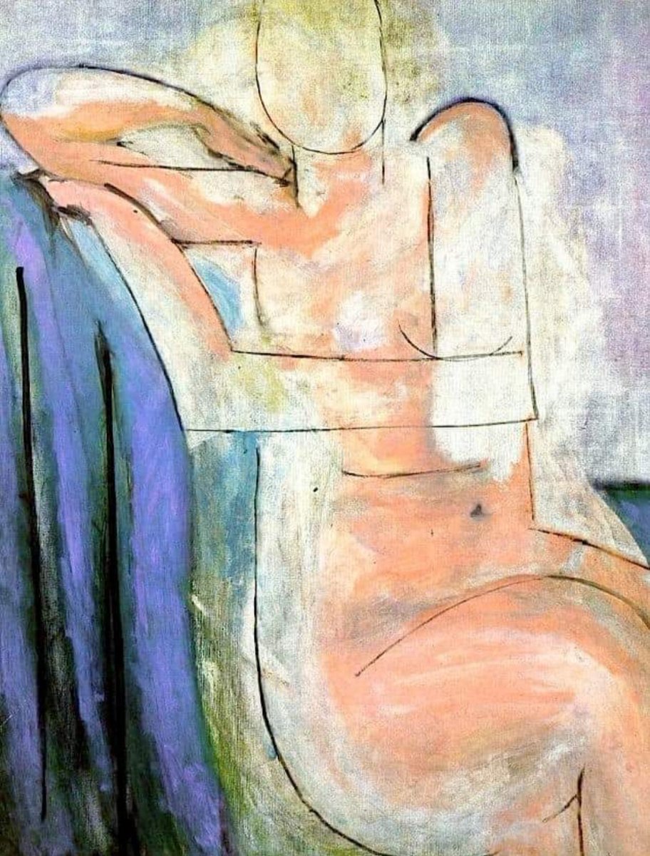 Daniela66508178's tweet photo. L'esattezza non è la verità, diceva Delacroix.“ Henri Matisse "pink nude"#matisse #fauves #impressionismo #artemoderna #postimpressionismo #modernismo https://t.co/an9Wtjhl7Y
