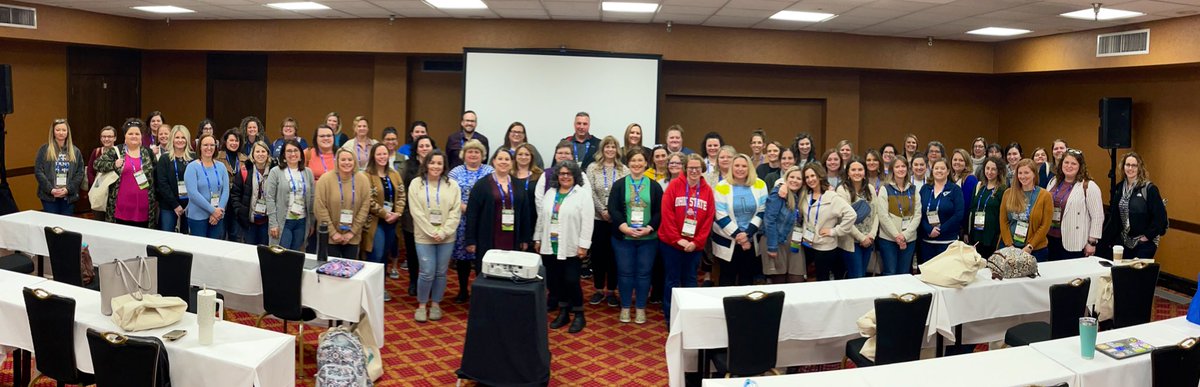So many awesome library leaders at #KySTE23 this year!!! So good to see you all! Thank you for learning and sharing. #KyLChat @kystetech