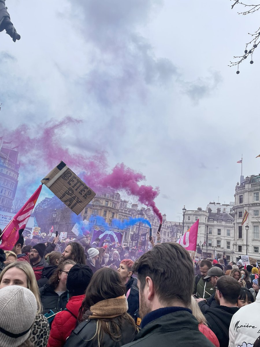 redhairedteach_'s tweet photo. Had such a good day! @NEUnion #teacherstrike2023 https://t.co/rLlMKJjWok