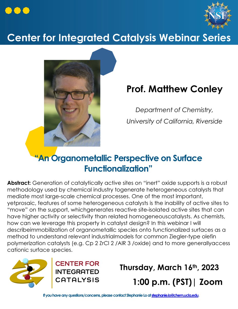 Center for Integrated Catalysis tweet media