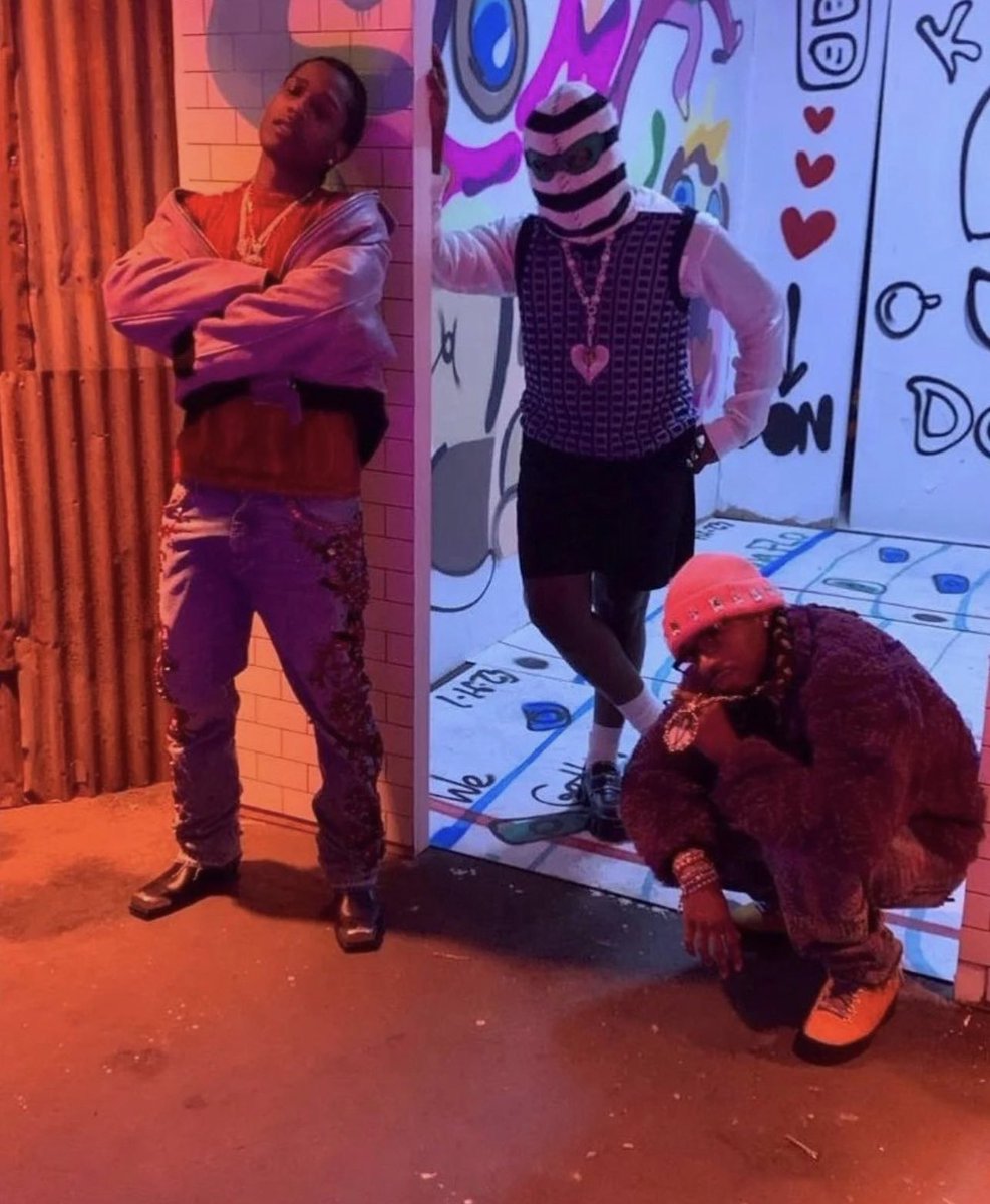 nfr_podcast's tweet photo. A$AP Rocky, Don Toliver &amp; Metro Boomin together recently 👀 https://t.co/HvYdP70muY