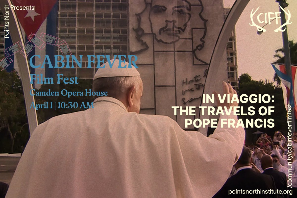 The latest from documentary auteur, Gianfranco Rosi, IN VIAGGIO is a decade-long chronicling of the travels of the head of the Catholic church across all corners of the world. Grab tickets at bit.ly/42djCFd