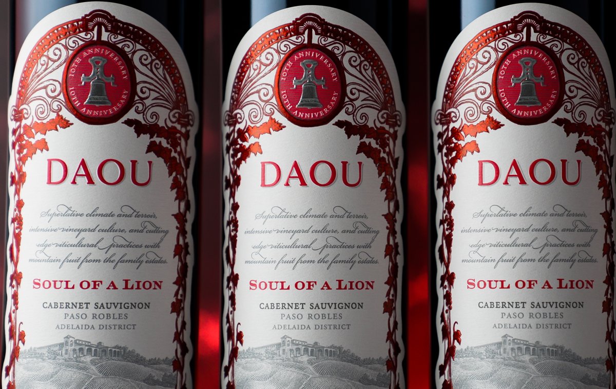 Up close and personal with the newly designed 10th Anniversary Soul of a Lion labels. 😍 

Available now exclusively to DAOU members. ❤️