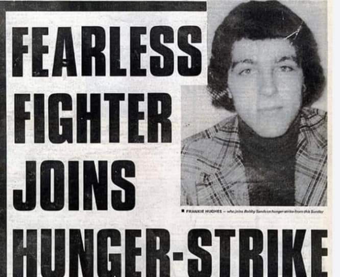 societies_1916's tweet photo. This day 42 years Francis Hughes followed Bobby Sands onto the hunger strike. 

Born in Bellaghy, South Derry, on 28 February 1956, Francis was once described by the British crown  forces as “the most wanted man” in the North of Ireland. https://t.co/dQMbzoomSU