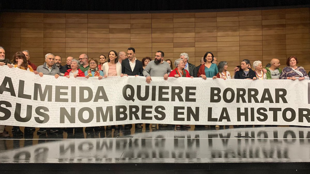 MarotoReyes's tweet photo. La construcción una memoria colectiva democrática es necesario en las sociedades contemporáneas y Madrid no puede ser una excepción.

Apoyamos un pacto para construir cultura democrática de convivencia y de respeto a los derechos humanos. https://t.co/Rxo0bQBXFH