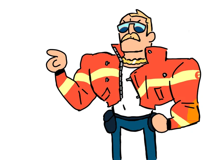 my first two digital drawings vs my last two 