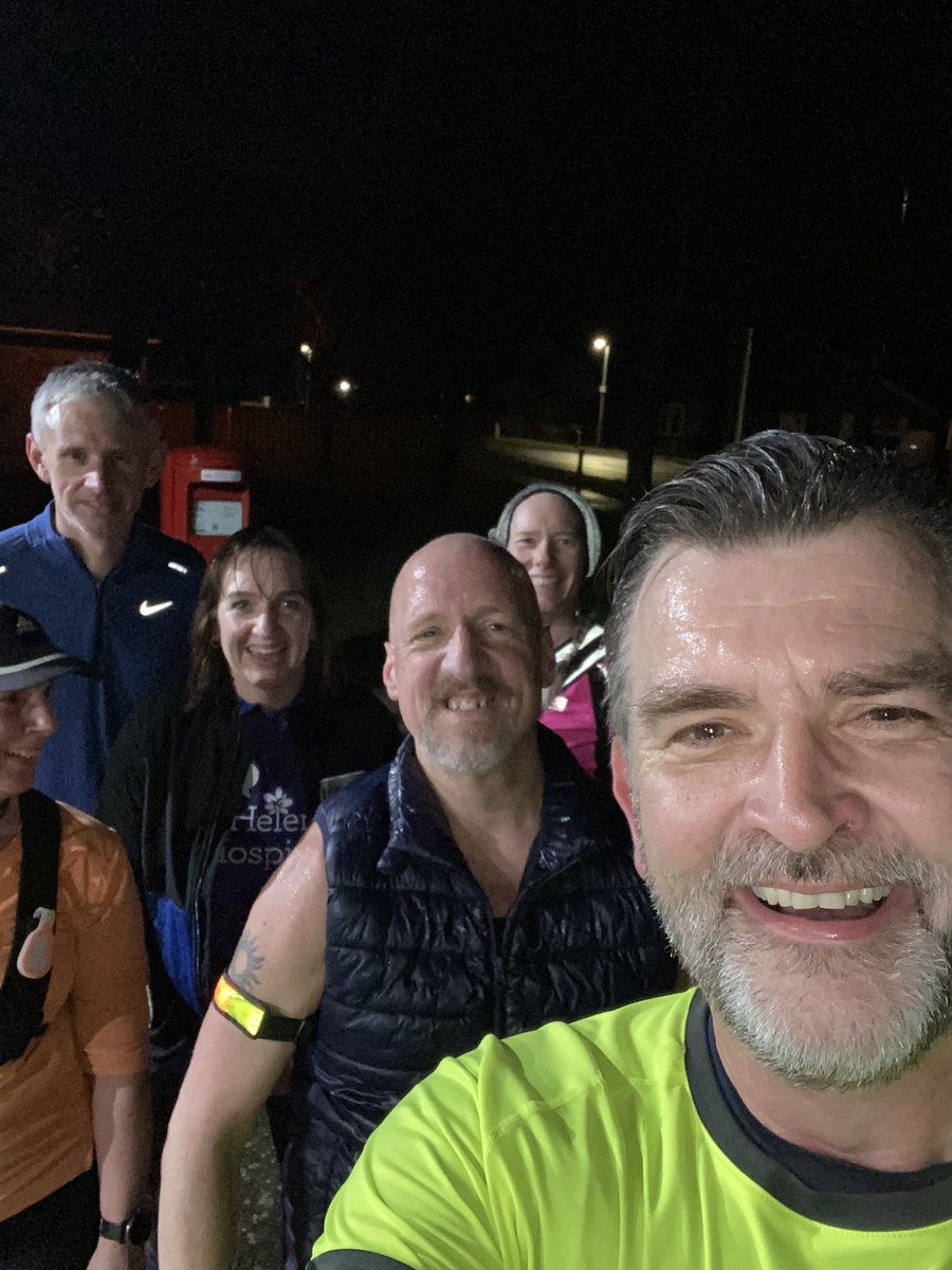 Running group tonight 🏃‍♂️

Super proud of you all this evening to come out and lace up them trainers on a cold evening plus the rain shows how far you have all come and the improvement in little time is fantastic 👍

#running #run #asicsfrontrunner2023 #nothingbetterthan