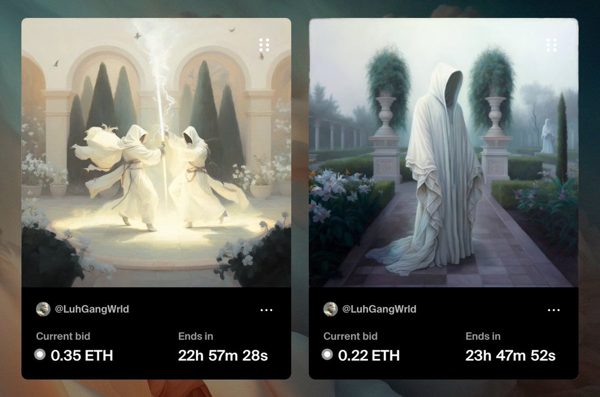 LuhGangWrld's tweet image. TWO AUCTIONS LIVE✨

big thank you to @deekaymotion @delta_sauce @IrrecusableNFT @rocketgirlNFT  for you bids. 

Genuinely Grateful For All Of You🤍

{link below}↓