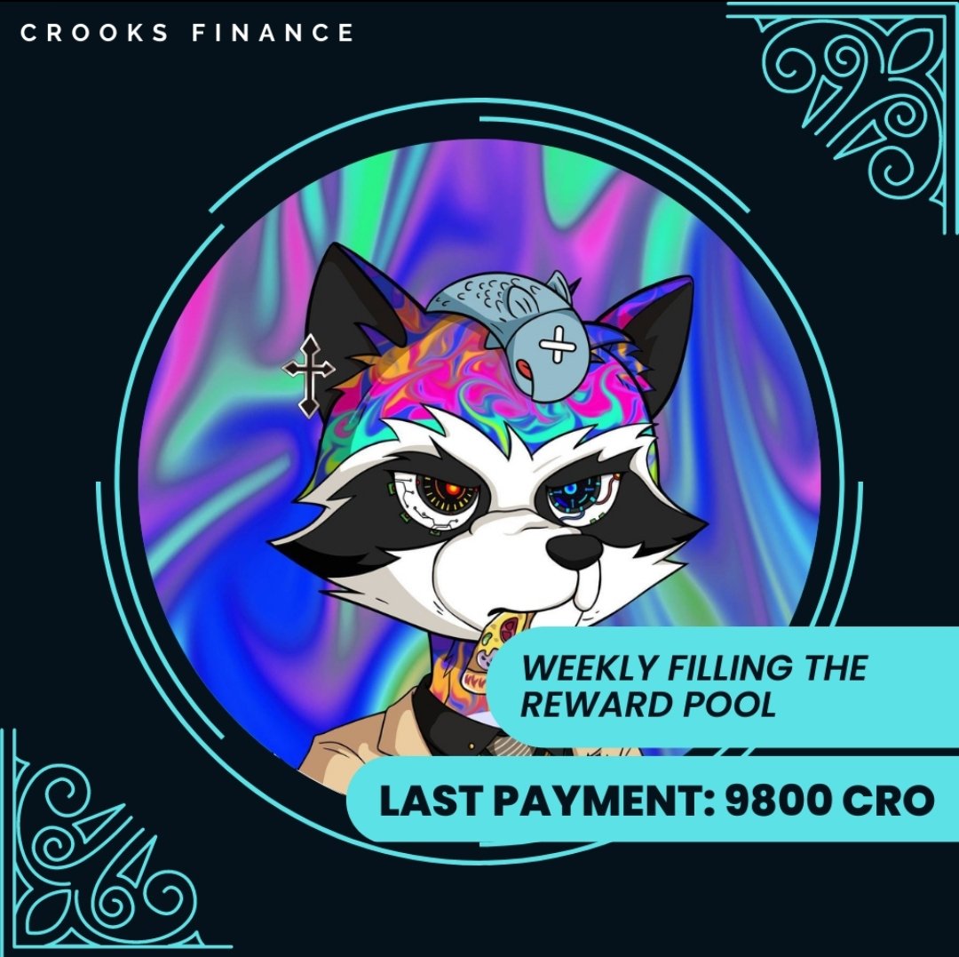 Mandycrypto1's tweet image. @CrooksFinance a real gem on cronos!

#autofarm #rewardpool #nftpool #tokenpool #fridaypayday #rumblefriday #cro #cronos #swap #ebisubay #nft #tokenomics #buyback #shareholder #cronosfam #chain #crc720