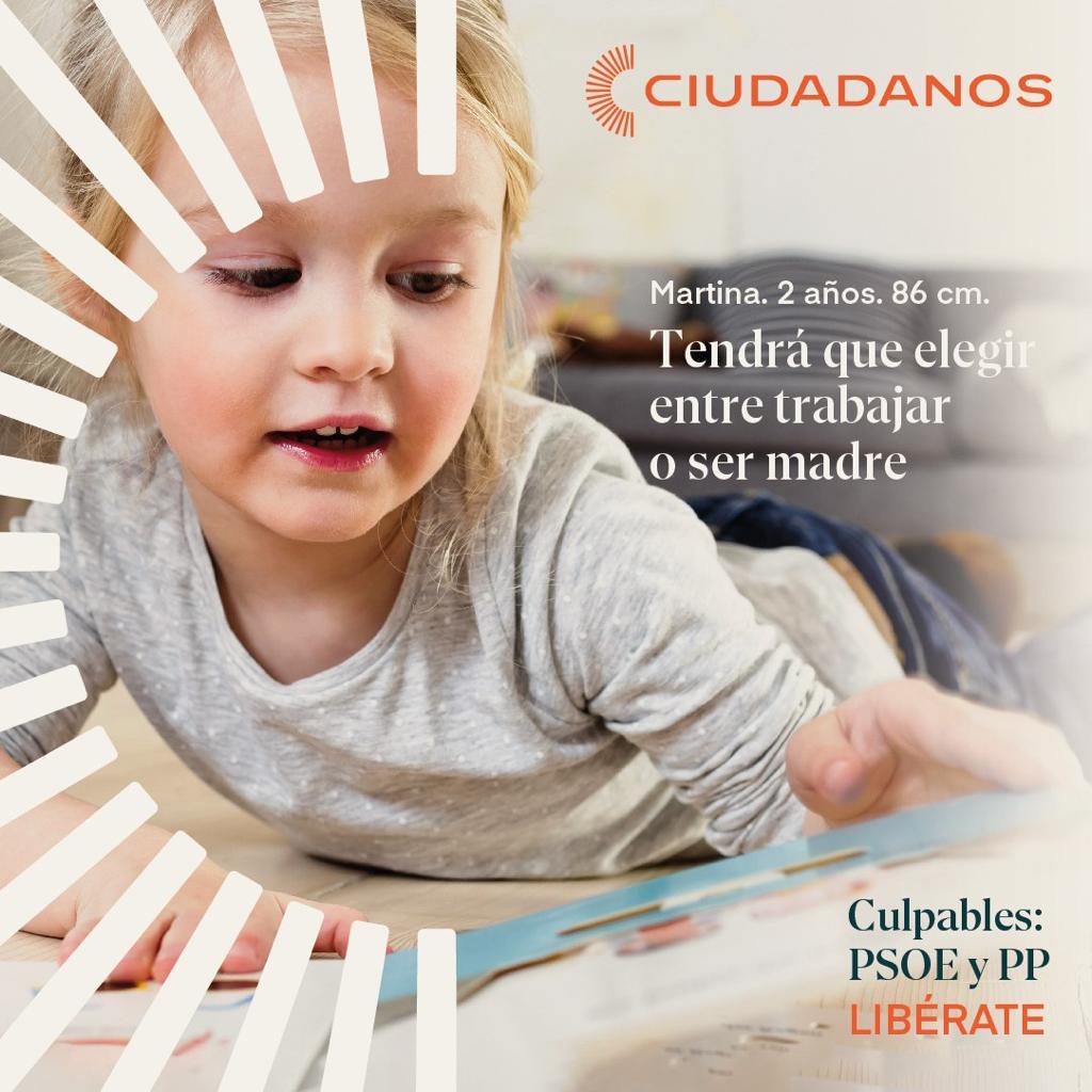 PatriciaGuaspB's tweet photo. Hoy he presentado nuestra campaña ‘Libérate’ para devolver la prosperidad a las futuras generaciones ante el abandono del bipartidismo.

La alergia reformista de PSOE y PP hipoteca a los jóvenes y condena a nuestros hijos a vivir peor que sus padres. 

No te resignes, #Libérate https://t.co/OlJDOasZEX