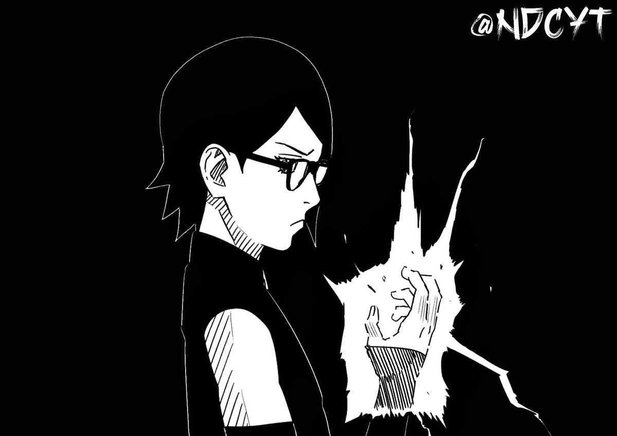 Uchiha talent 

#naruto #boruto #sarada #chidori #art