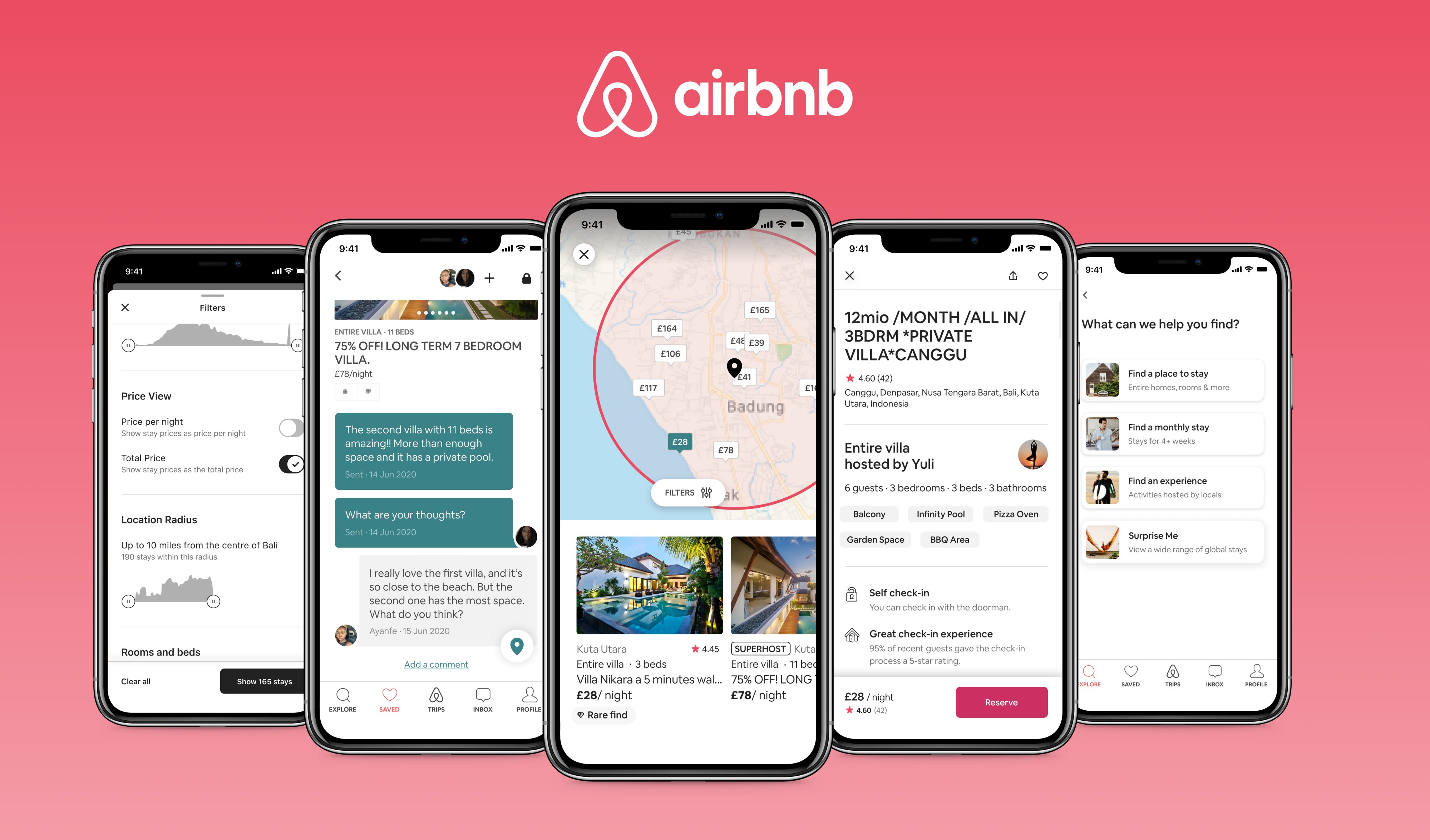 Airbnb приложение