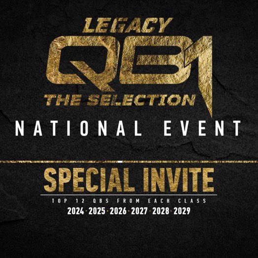 Thankful for the invite from @Coach_Saut3r and @LegacyMI_FBall can’t wait to return for the 2nd year🔥 #L3