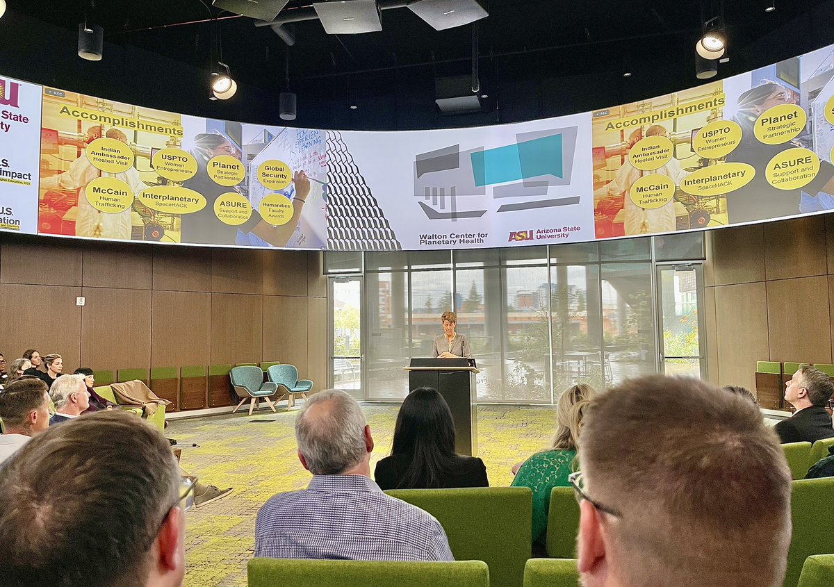ASU Global Security Initiative (@asu_gsi) on Twitter photo One of the impactful accomplishments mentioned in todays <a href="/ASUResearch/">Arizona State University Research</a> Town Hall was the expansion of <a href="/ASU/">Arizona State University</a> GSIβs Center on Narrative, Disinformation and Strategic Influence, and <a href="/JoshuaGarland/">Joshua P Garland</a>βs research. Thank you, for the mention, <a href="/sallycmorton/">Sally C. Morton</a> π± #research One of the impactful accomplishments mentioned in todays <a href="/ASUResearch/">Arizona State University Research</a> Town Hall was the expansion of <a href="/ASU/">Arizona State University</a> GSIβs Center on Narrative, Disinformation and Strategic Influence, and <a href="/JoshuaGarland/">Joshua P Garland</a>βs research. Thank you, for the mention, <a href="/sallycmorton/">Sally C. Morton</a> π± #research