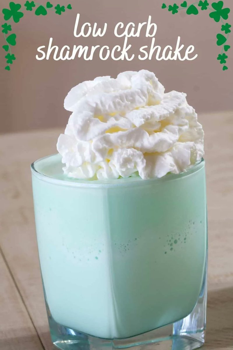 Low Carb Shamrock Shake
Recipe - mindyscookingobsession.com/low-carb-shamr…