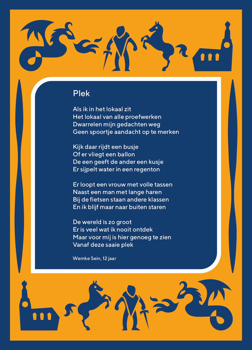 Het @poeziepaleis heeft meerdere gedichten van jonge makers uitgekozen voor de #weekvandedemocratie ze zijn als ansichtkaarten te vinden in bibliotheken van @BiblionetGn en <a href="/forum_groningen/">Forum Groningen</a> 

De eerste is vandaag vooral toepasselijk: Het rode potlood.

#groningenkiest