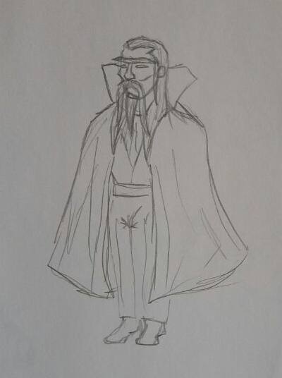 Now, in mid-March, I have to admit that new visual material about Far Dawn out "in early March" didn't work out. Still some more work needed.

As consolation, here are some related age-old pencil sketches: Daywalker elite guard (ca. 2008) &amp; Nightstalker darktrodder (ca. 2012).