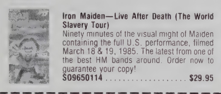 Luisma1974's tweet image. published in #HitParader magazine No. 270, published in June 1986 and was impressed that they were still using the first artwork instead the well known by now artwork. #IronMaidenGeekPost #IronMaidenFans

Let Eddie get you at bit.ly/3wuKMJ5