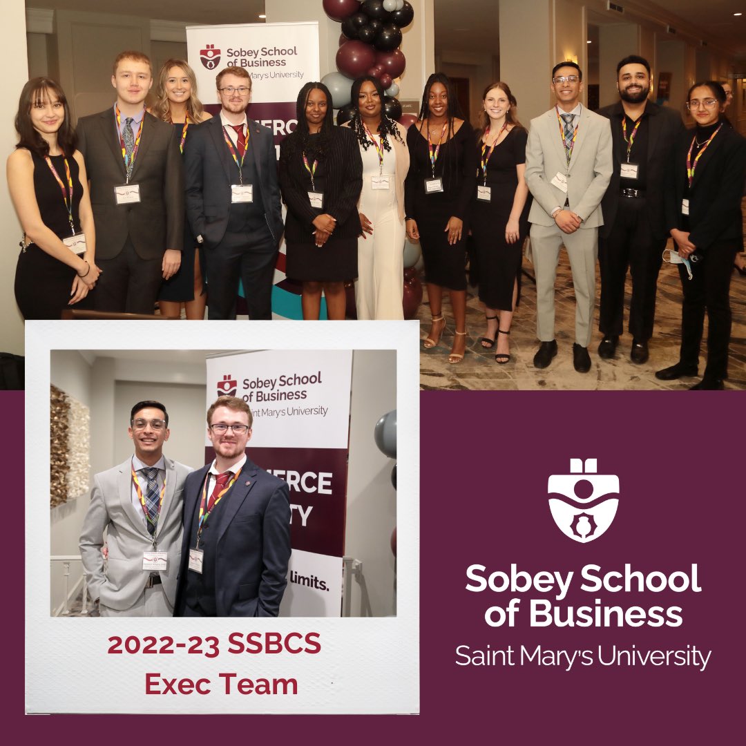 ssbcommsociety's tweet photo. Thank you everyone for coming out to our 48th Annual Business Dinner ✨🐺 #smu #smusa #huskies #sobeyschoolofbusiness https://t.co/0BQVHujirE
