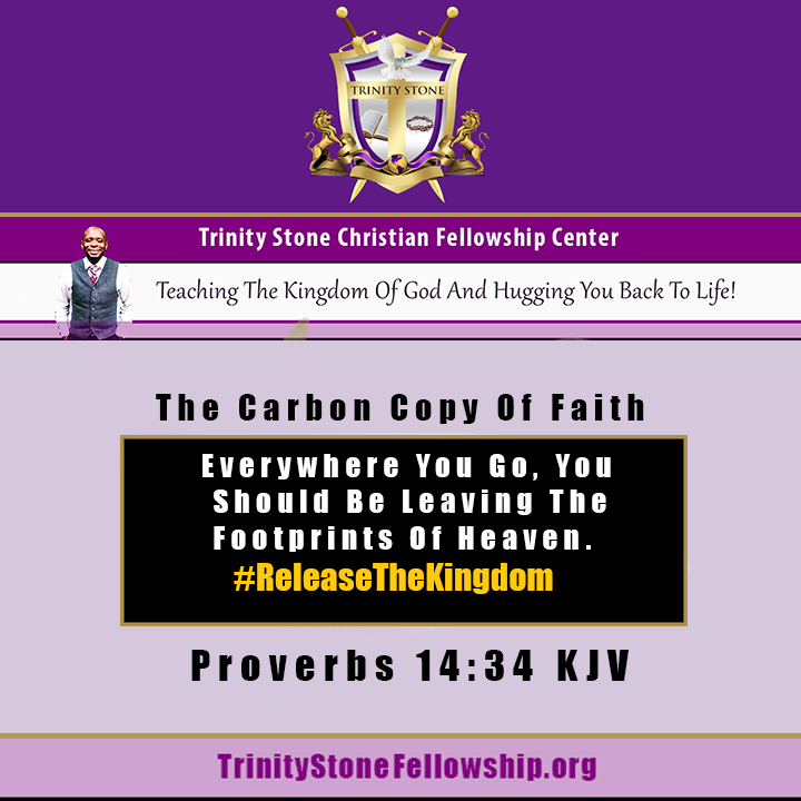 immichaelbailey's tweet photo. Carbon Copy Of Faith:
Proverbs 14:24 say's,
Righteousness exalteth a nation;

Folks, on our journey in this world, we are not just passing through uninformed, we are informed by His Word making the entire nation righteous through The Word. https://t.co/baSmqdcyzQ