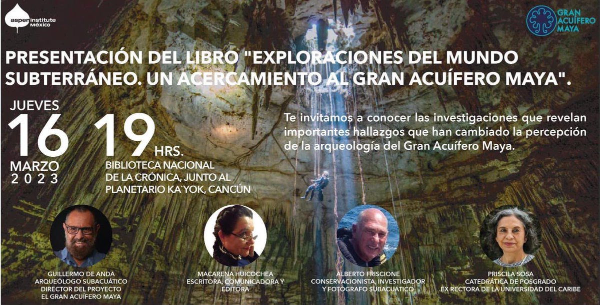 Gran Acuífero Maya tweet media