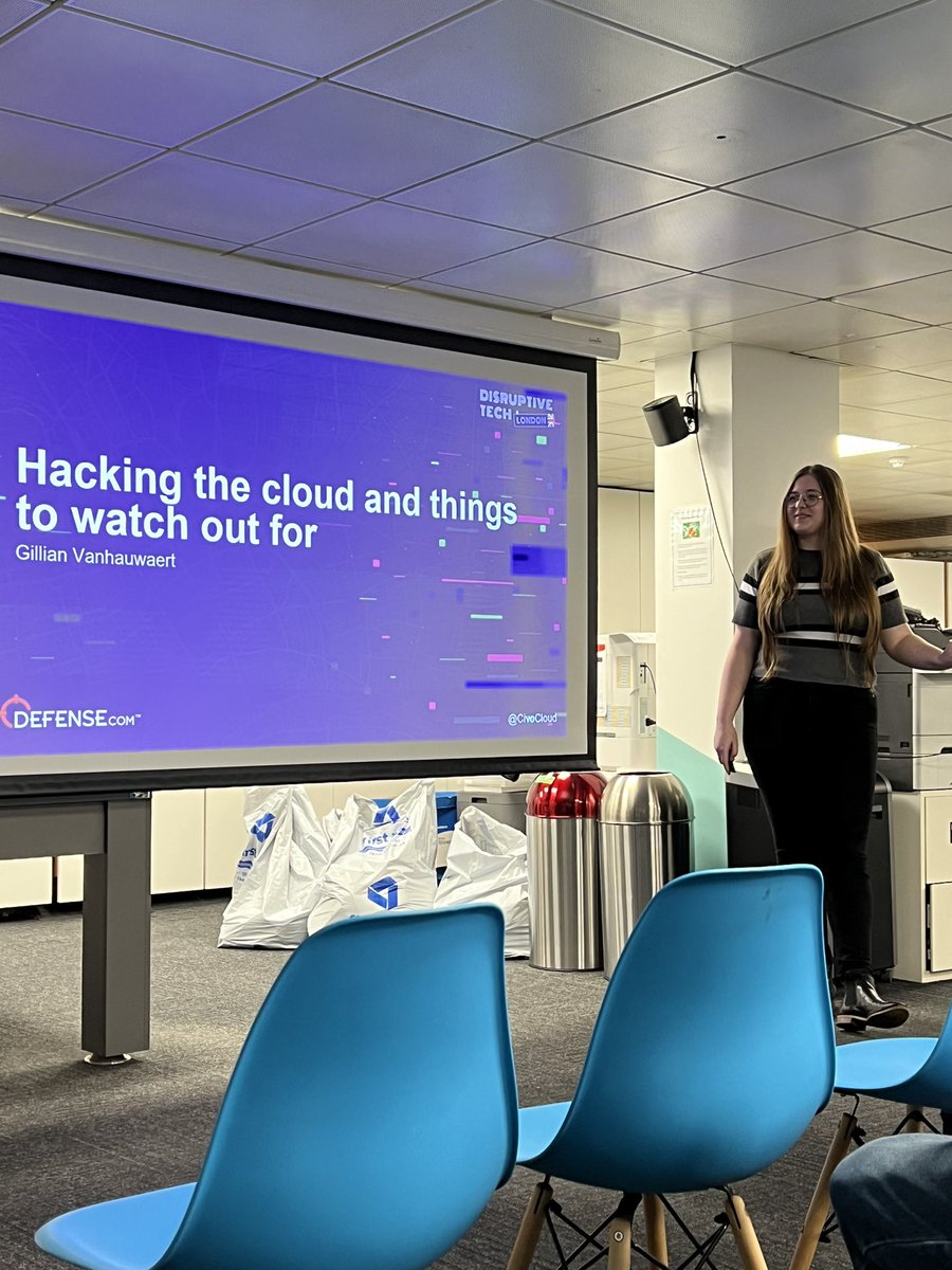 Also a last thank you to our speakers:

<a href="/DMajrekar/">Dinesh Majrekar</a> &amp; <a href="/alejandrojnm/">Alejandro JNM</a> from <a href="/CivoCloud/">Civo</a>

<a href="/chrisns/">Chris Nesbitt-Smith</a> for his talk. 

<a href="/gvhauwae/">Gillian Vanhauwaert</a> from <a href="/defensedotcom/">Defense.com™</a>