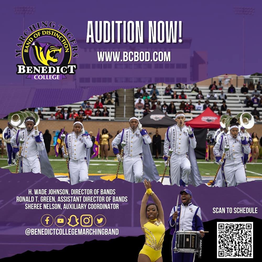 Benedict College Band of Distinction tweet media