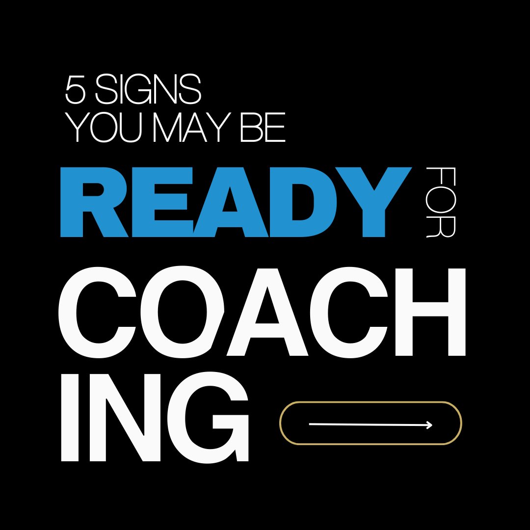 MattersOfIn's tweet image. Are you an entrepreneur or organization looking to maximize your success? A business coach can help! Here are 5 signs you might need a coaching approach. A business coach can help you reach your full potential! 
.
.
#CoachingApproach #Entrepreneurs #Organizations #Individuals